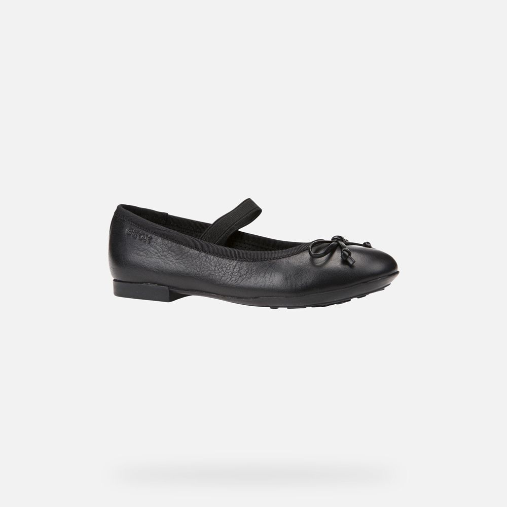 Ballerines Geox Plié - Noir - Fille 368159-XWK